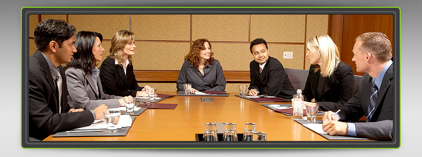 Photo of a Triangle and Raleigh business owner board working on their businesses.